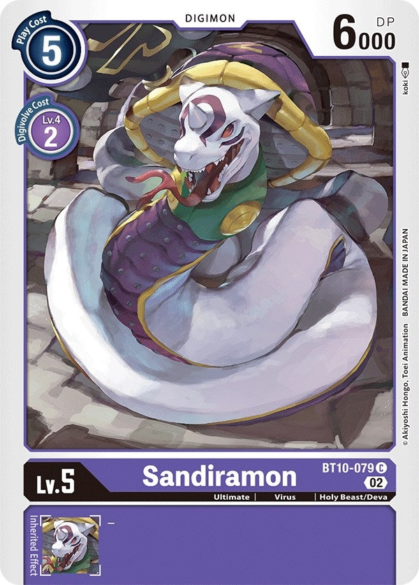 Image for Sandiramon (BT10) (10079)