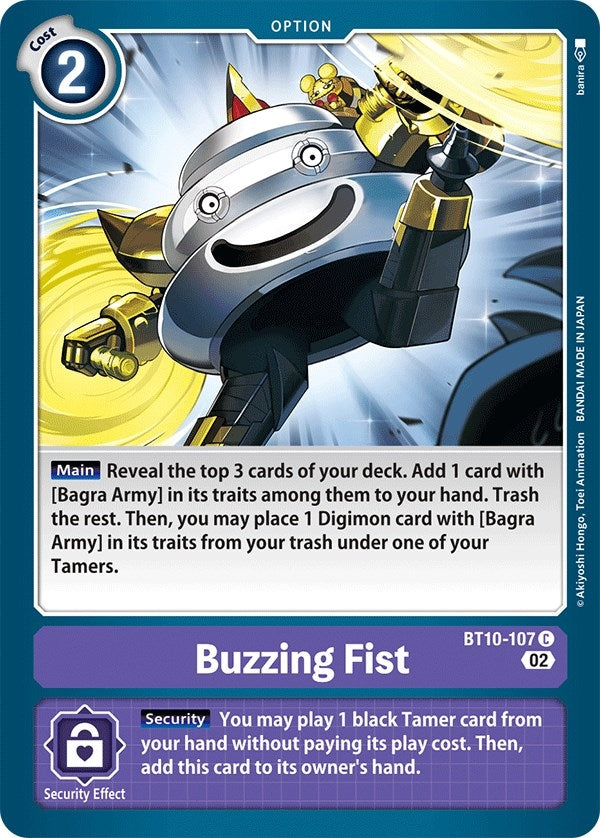 Image for Buzzing Fist (BT10) (10107)