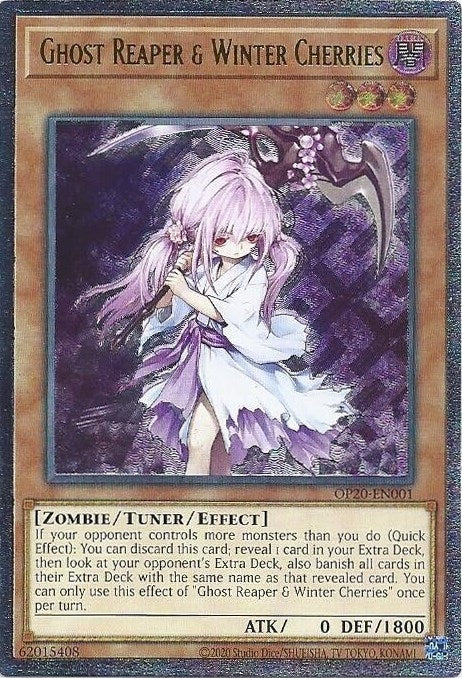 Image for Ghost Reaper & Winter Cherries (UTR) (OTS Tournament Pack 20) (OP20-EN001) - YuGiOh