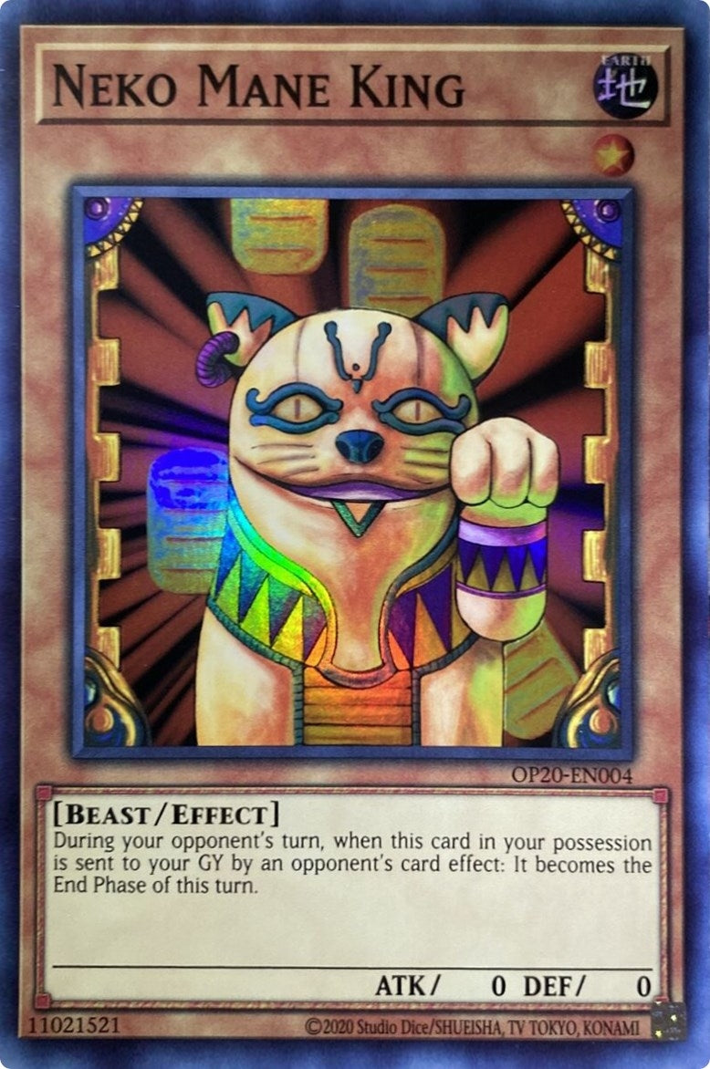 Image for Neko Mane King (OTS Tournament Pack 20) (OP20-EN004) - YuGiOh
