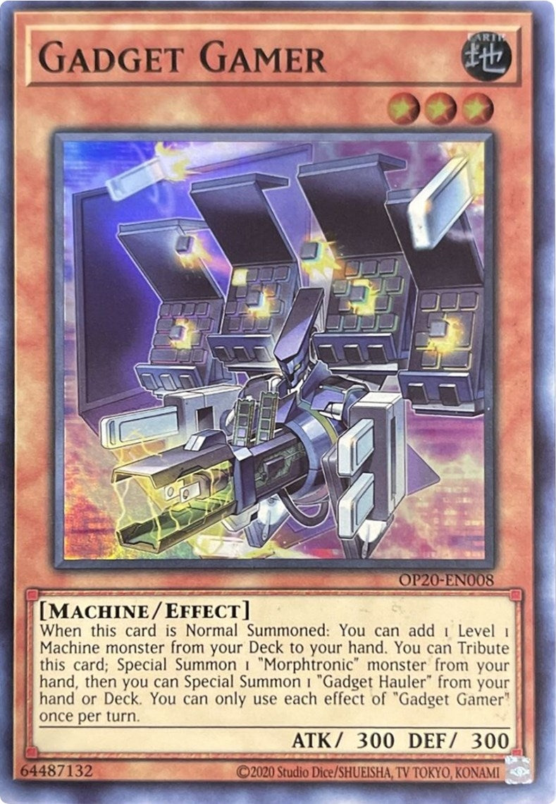 Image for Gadget Gamer (OTS Tournament Pack 20) (OP20-EN008) - YuGiOh