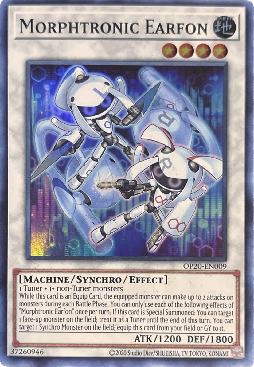 Image for Morphtronic Earfon (OTS Tournament Pack 20) (OP20-EN009) - YuGiOh