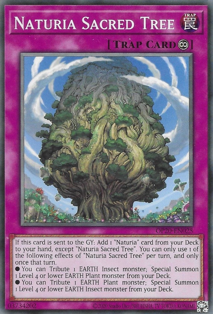 Image for Naturia Sacred Tree (OTS Tournament Pack 20) (OP20-EN025) - YuGiOh