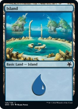 Image for Island (126) (Magic Game Night: Free-For-All) (126) - Magic: The Gathering