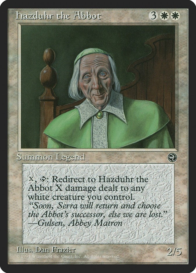 Image for Hazduhr the Abbot (Homelands) - Magic: The Gathering