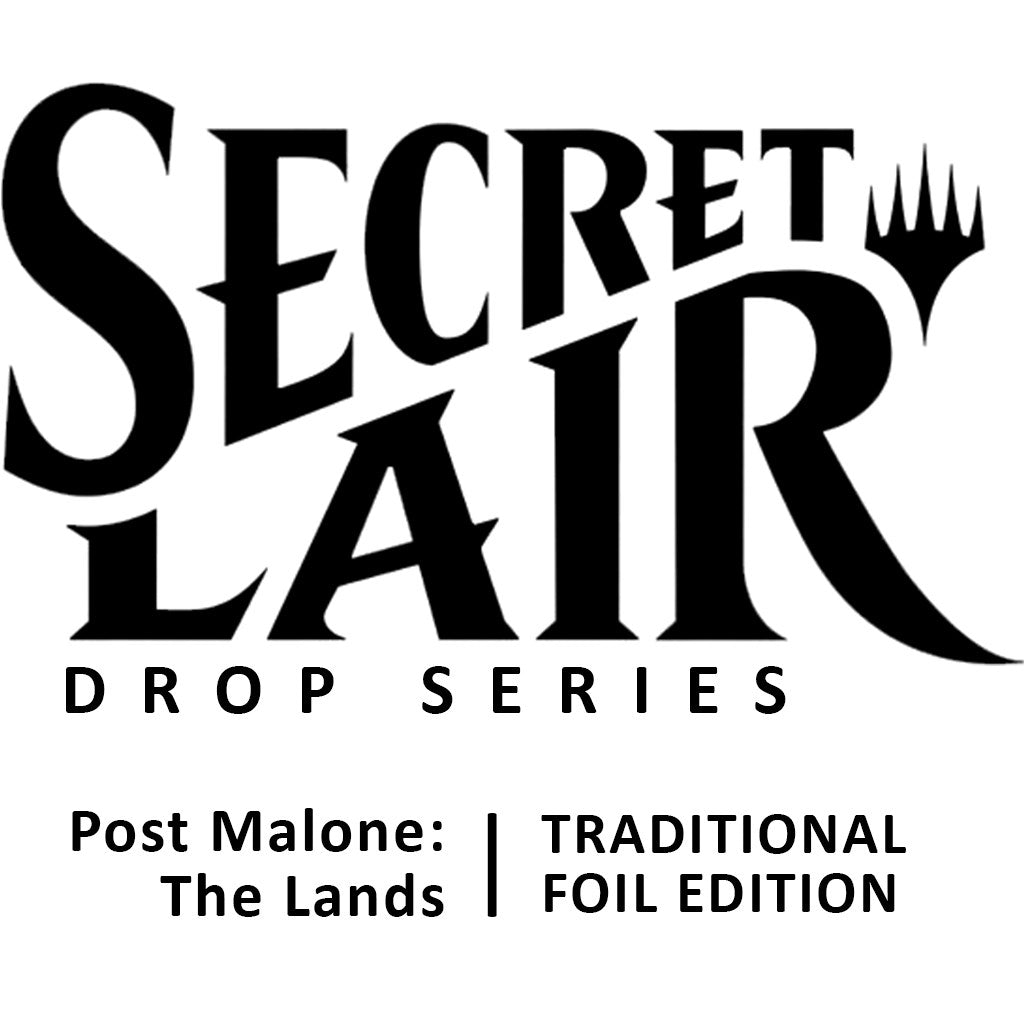 Image for Secret Lair x Post Malone: The Lands - Traditional Foil Edition - Magic: The Gathering