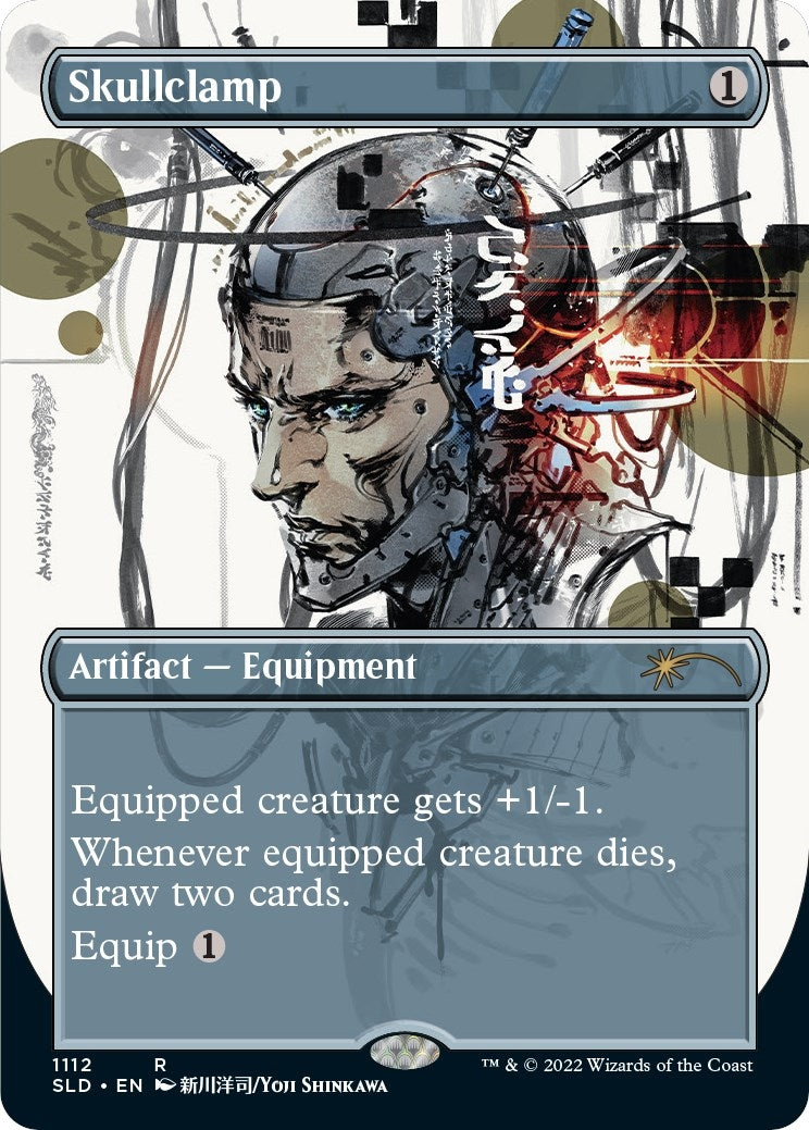 Image for Skullclamp (Borderless) (Secret Lair Drop Series) (1112) - Magic: The Gathering