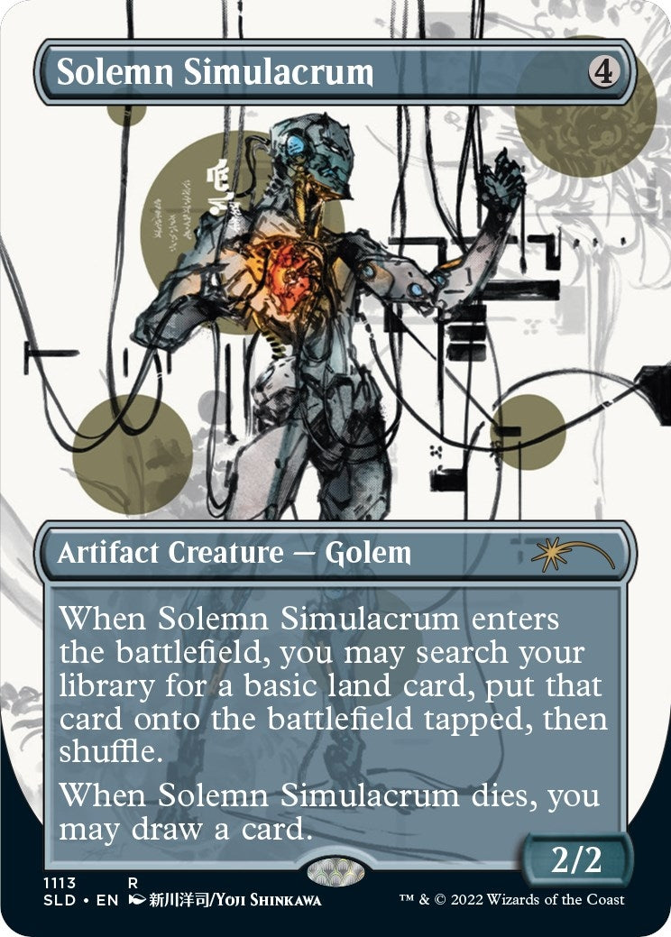 Image for Solemn Simulacrum (1113) (Secret Lair Drop Series) (1113) - Magic: The Gathering