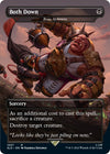 Image for Both Down - Bone Splinters (Borderless) (Secret Lair Drop Series) (1037) - Magic: The Gathering