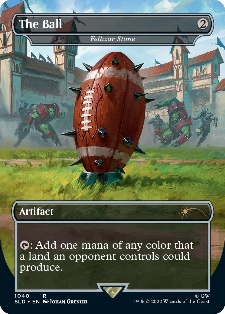 Image for The Ball - Fellwar Stone (Borderless) (Secret Lair Drop Series) (1040) - Magic: The Gathering