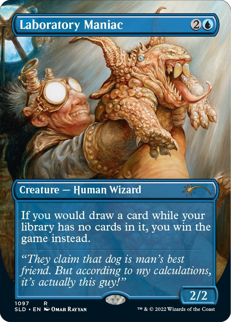 Image for Laboratory Maniac (Borderless) (Secret Lair Drop Series) (1097) - Magic: The Gathering