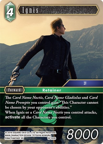 Image for Ignis (Resurgence of Power) (18-133S) - Final Fantasy TCG