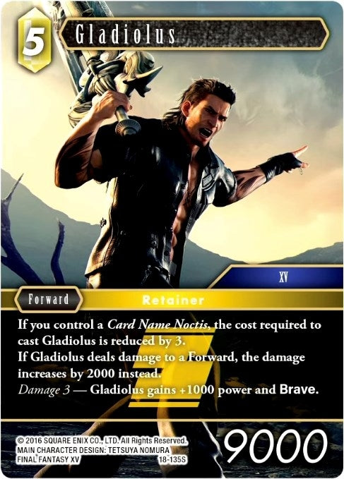 Image for Gladiolus (Resurgence of Power) (18-135S) - Final Fantasy TCG