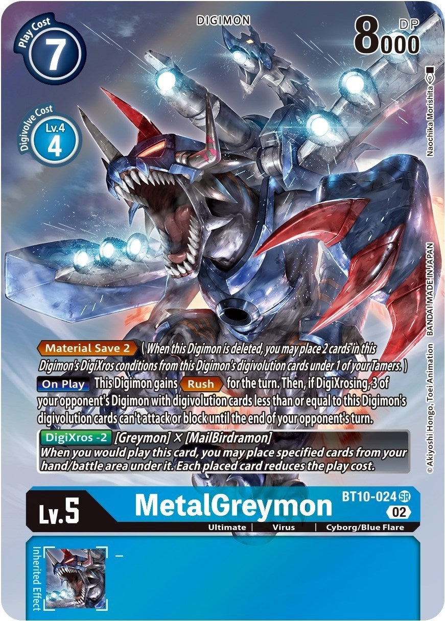 Image for MetalGreymon (Alternate Art) (BT10) (10024)