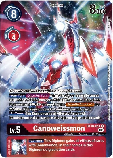 Image for Canoweissmon (Alternate Art) (BT10) (10011)