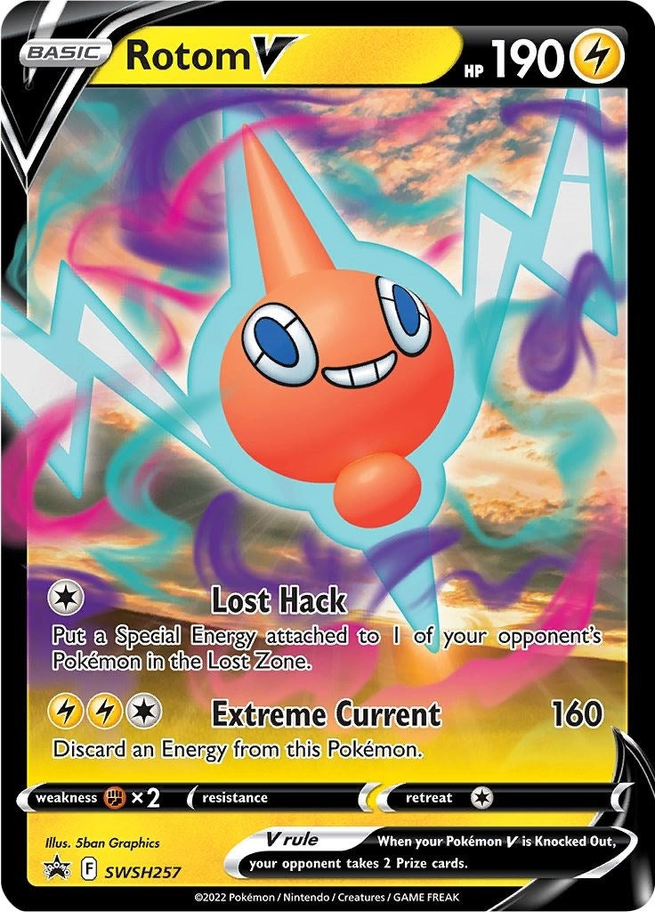 Image for Rotom V - SWSH257 (SWSH: Sword & Shield Promo Cards) (SWSH257) - Pokemon