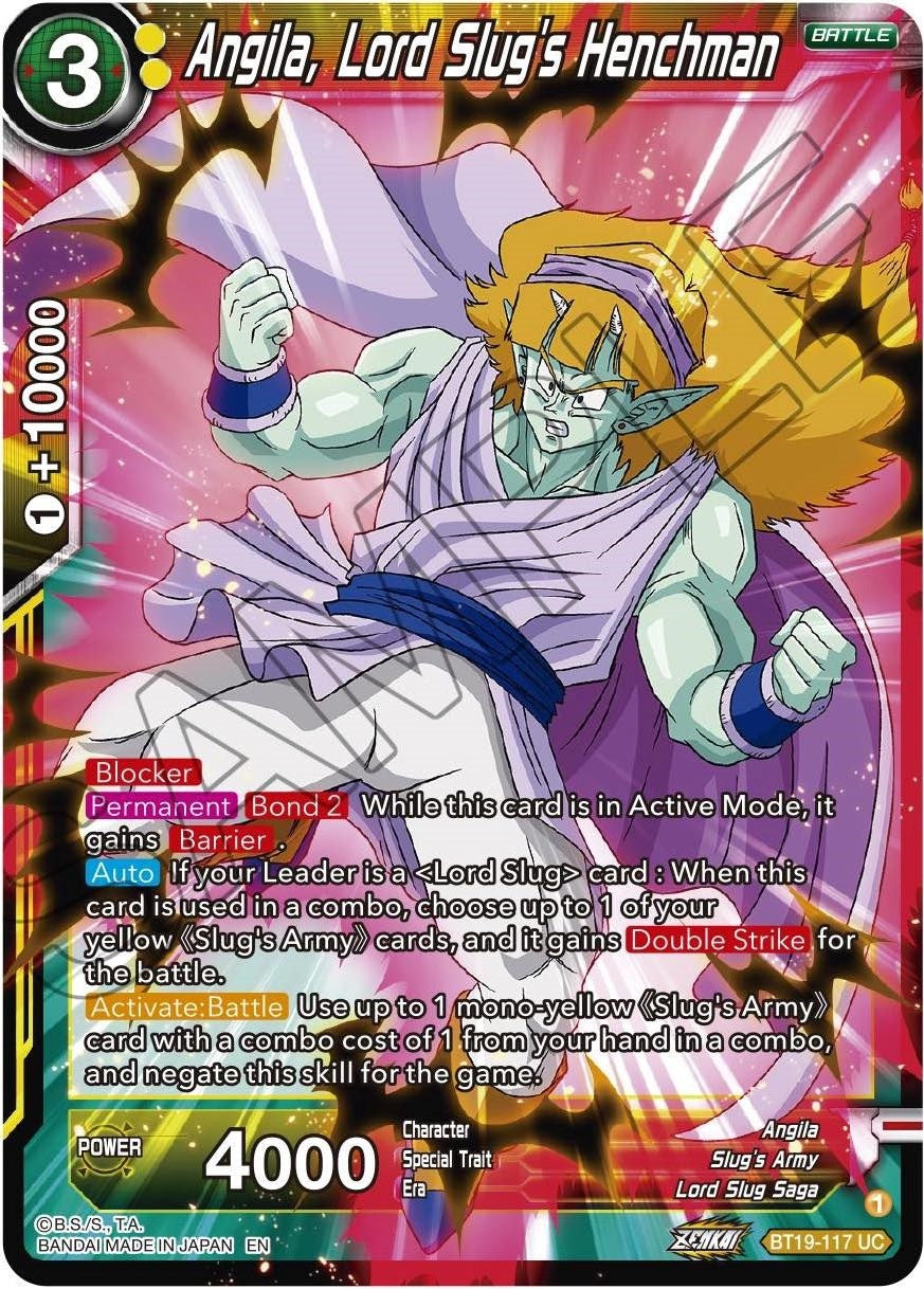 Image for Angila, Lord Slug's Henchman (Fighter's Ambition) (BT19-117) - Dragon Ball Super: Masters