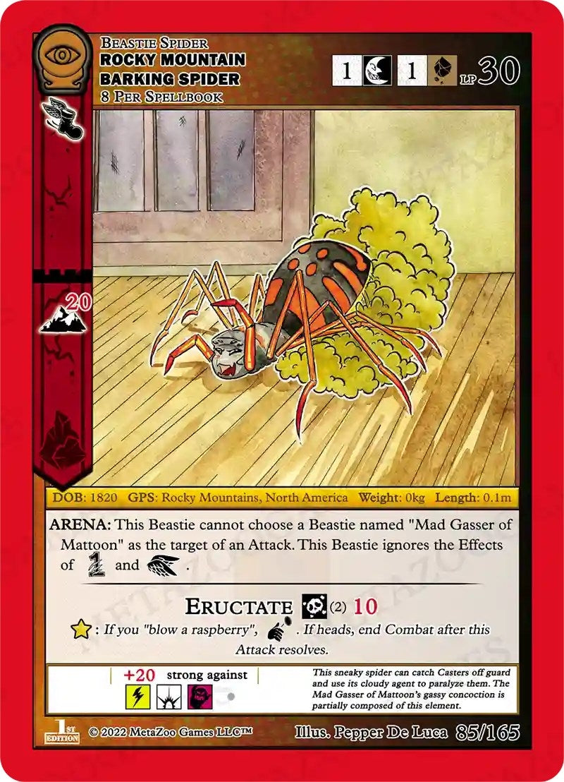 Image for Rocky Mountain Barking Spider (Seance: First Edition) (85/165) - MetaZoo