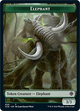 Image for Elephant // Thopter Double-Sided Token (Starter Commander Decks) (20 // 24) - Magic: The Gathering