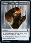Image for Emblem - Sarkhan, the Dragonspeaker Double-Sided Token (Starter Commander Decks) (27) - Magic: The Gathering