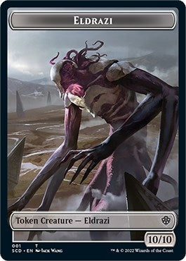 Image for Eldrazi // Soldier Double-Sided Token (Starter Commander Decks) (1 // 8) - Magic: The Gathering