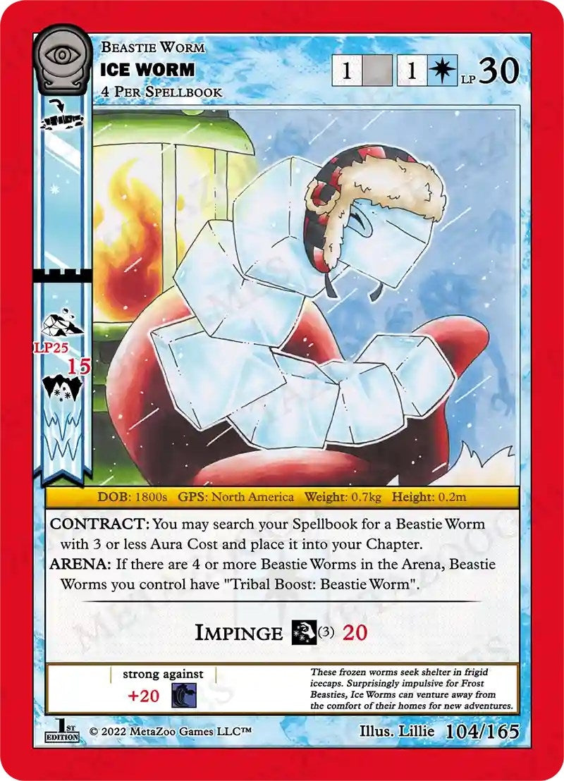 Image for Ice Worm (Seance: First Edition) (104/165) - MetaZoo