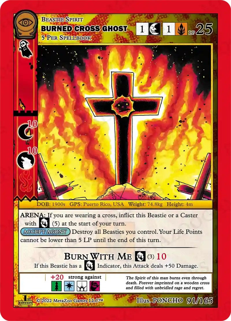 Image for Burned Cross Ghost (Seance: First Edition) (91/165) - MetaZoo