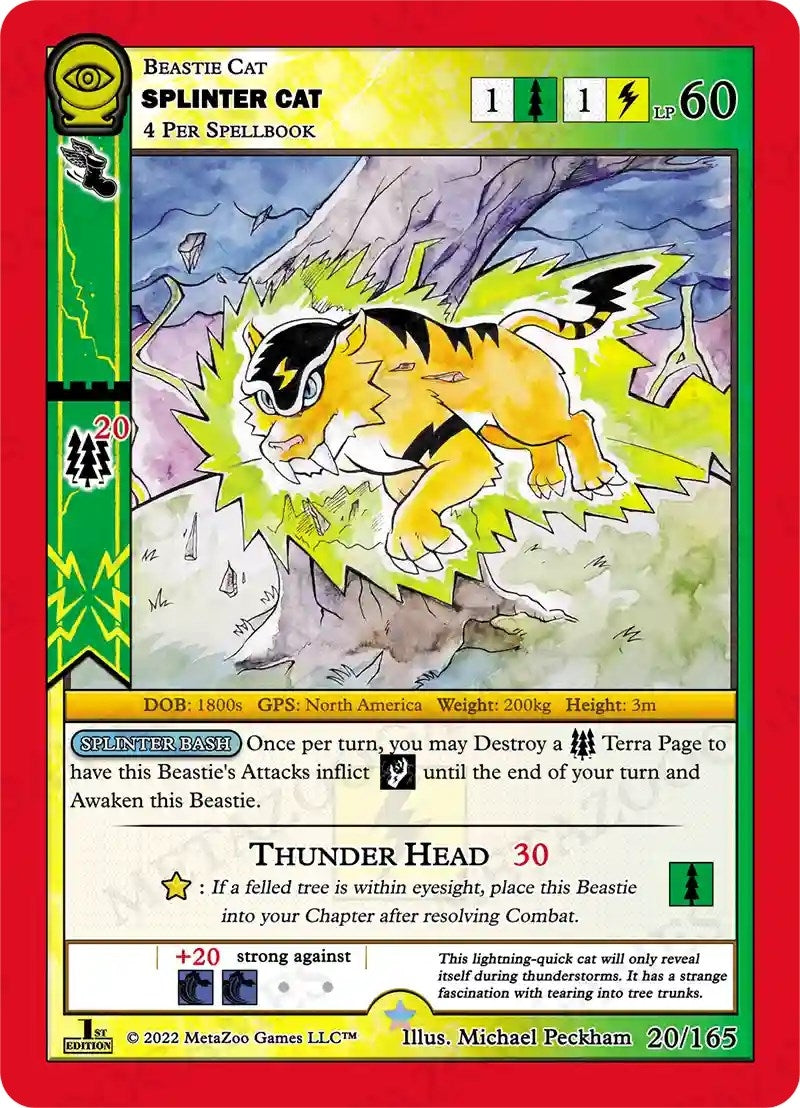 Image for Splinter Cat (Seance: First Edition) (20/165) - MetaZoo