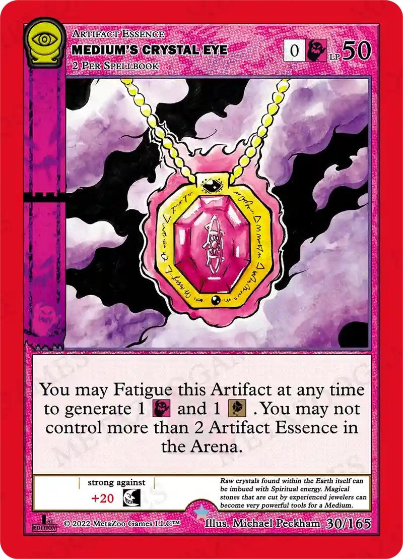 Image for Medium's Crystal Eye (Seance: First Edition) (30/165) - MetaZoo