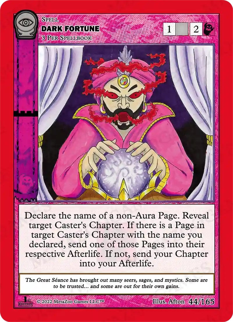 Image for Dark Fortune (Seance: First Edition) (44/165) - MetaZoo