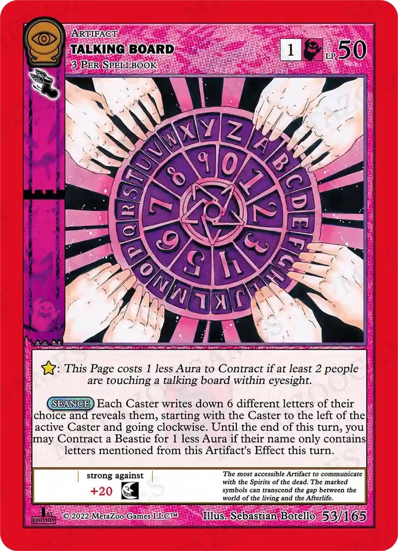 Image for Talking Board (Seance: First Edition) (53/165) - MetaZoo
