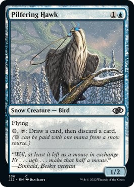 Image for Pilfering Hawk (Jumpstart 2022) (336) - Magic: The Gathering