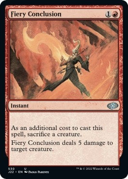 Image for Fiery Conclusion (Jumpstart 2022) (530) - Magic: The Gathering
