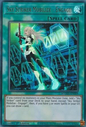 Image for Sky Striker Mobilize - Engage! (Magnificent Mavens) (MAMA-EN009) - YuGiOh