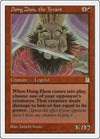 Image for Dong Zhou, the Tyrant (Portal Three Kingdoms) (109) - Magic: The Gathering
