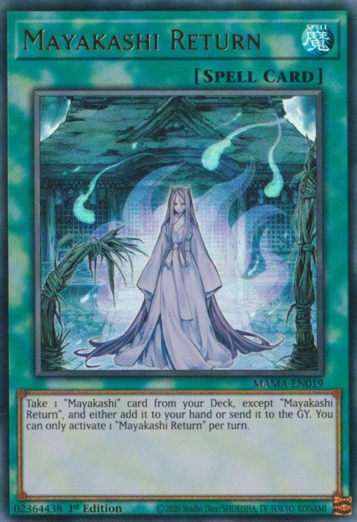 Image for Mayakashi Return (Magnificent Mavens) (MAMA-EN019) - YuGiOh