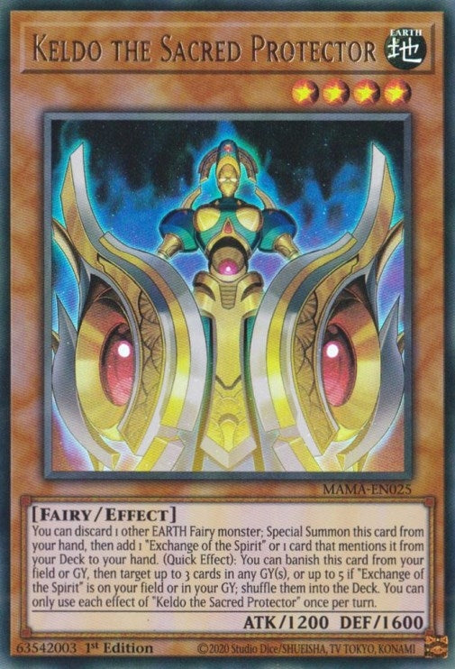 Image for Keldo the Sacred Protector (Magnificent Mavens) (MAMA-EN025) - YuGiOh