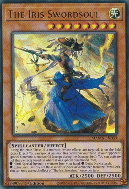 Image for The Iris Swordsoul (Magnificent Mavens) (MAMA-EN033) - YuGiOh