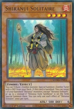 Image for Shiranui Solitaire (Magnificent Mavens) (MAMA-EN054) - YuGiOh