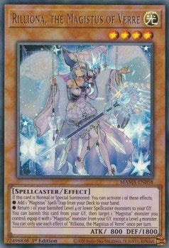 Image for Rilliona, the Magistus of Verre (Magnificent Mavens) (MAMA-EN058) - YuGiOh