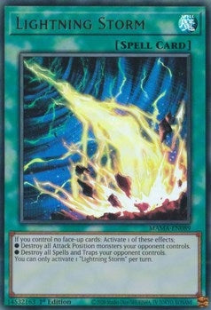 Image for Lightning Storm (Magnificent Mavens) (MAMA-EN089) - YuGiOh