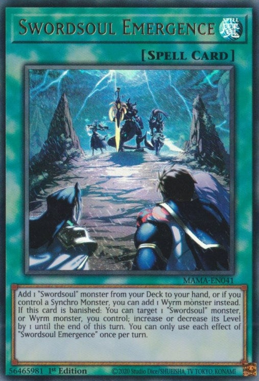 Image for Swordsoul Emergence (Magnificent Mavens) (MAMA-EN041) - YuGiOh