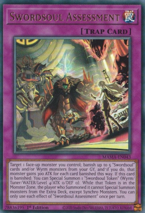Image for Swordsoul Assessment (Magnificent Mavens) (MAMA-EN043) - YuGiOh