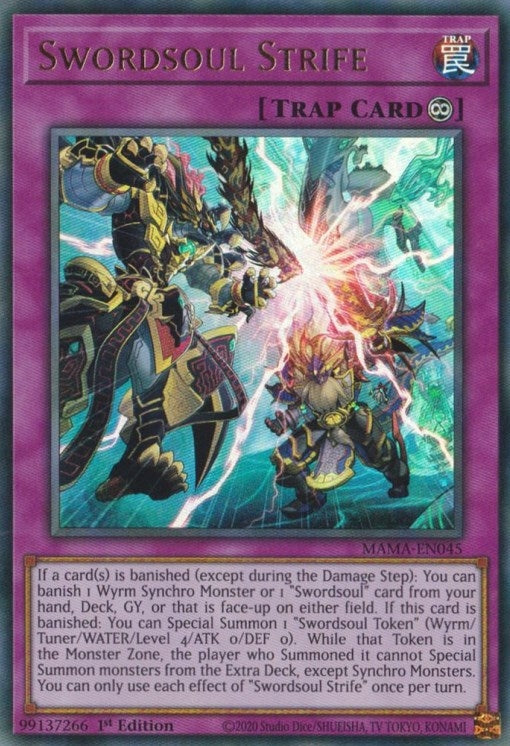 Image for Swordsoul Strife (Magnificent Mavens) (MAMA-EN045) - YuGiOh