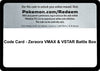 Image for Code Card - Zeraora VMAX & VSTAR Battle Box - Pokemon