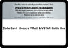 Image for Code Card - Deoxys VMAX & VSTAR Battle Box - Pokemon