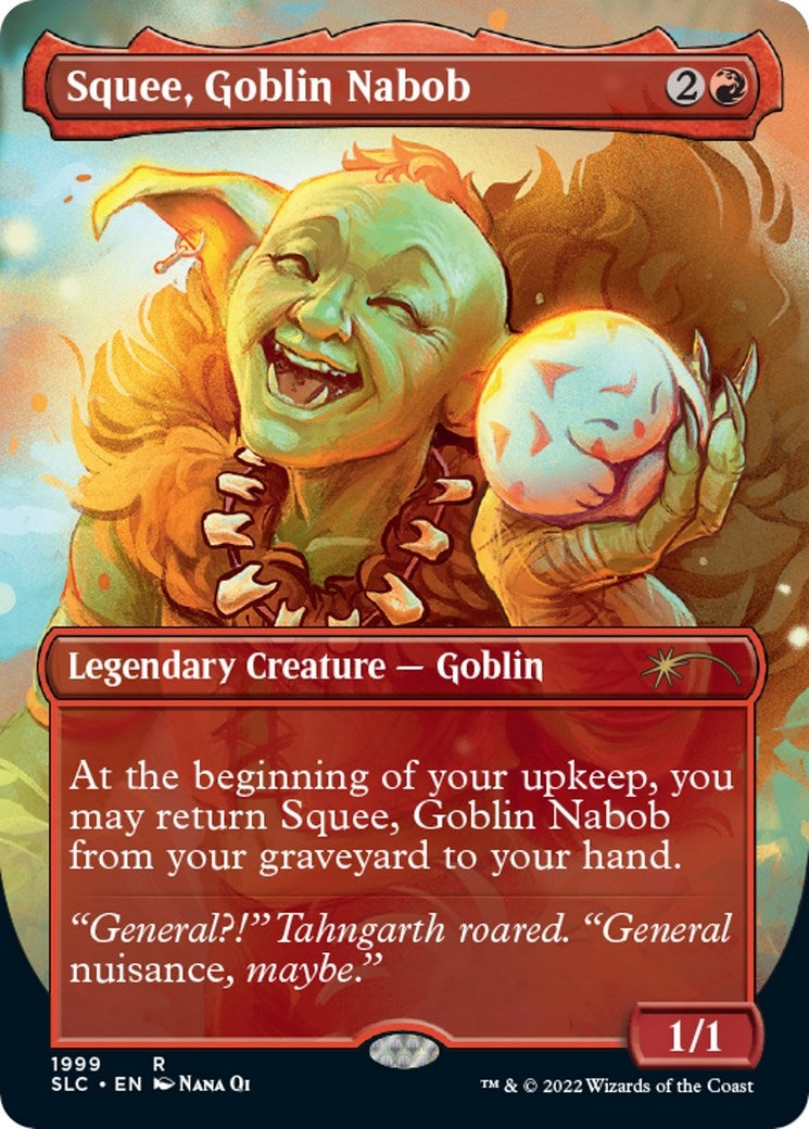 Image for Squee, Goblin Nabob (Secret Lair: 30th Anniversary Countdown Kit) (1999) - Magic: The Gathering