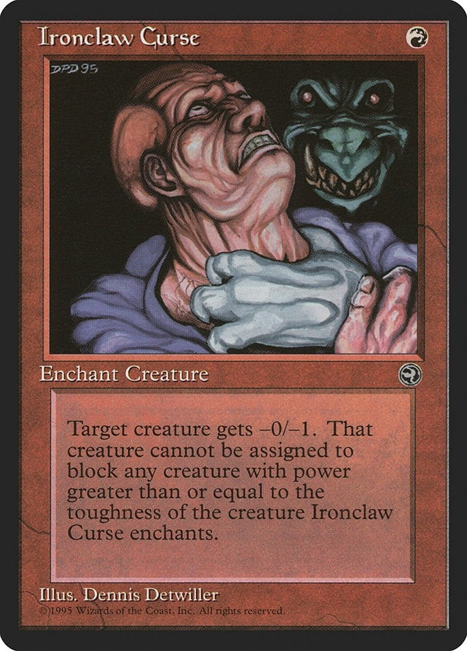 Image for Ironclaw Curse (Homelands) - Magic: The Gathering