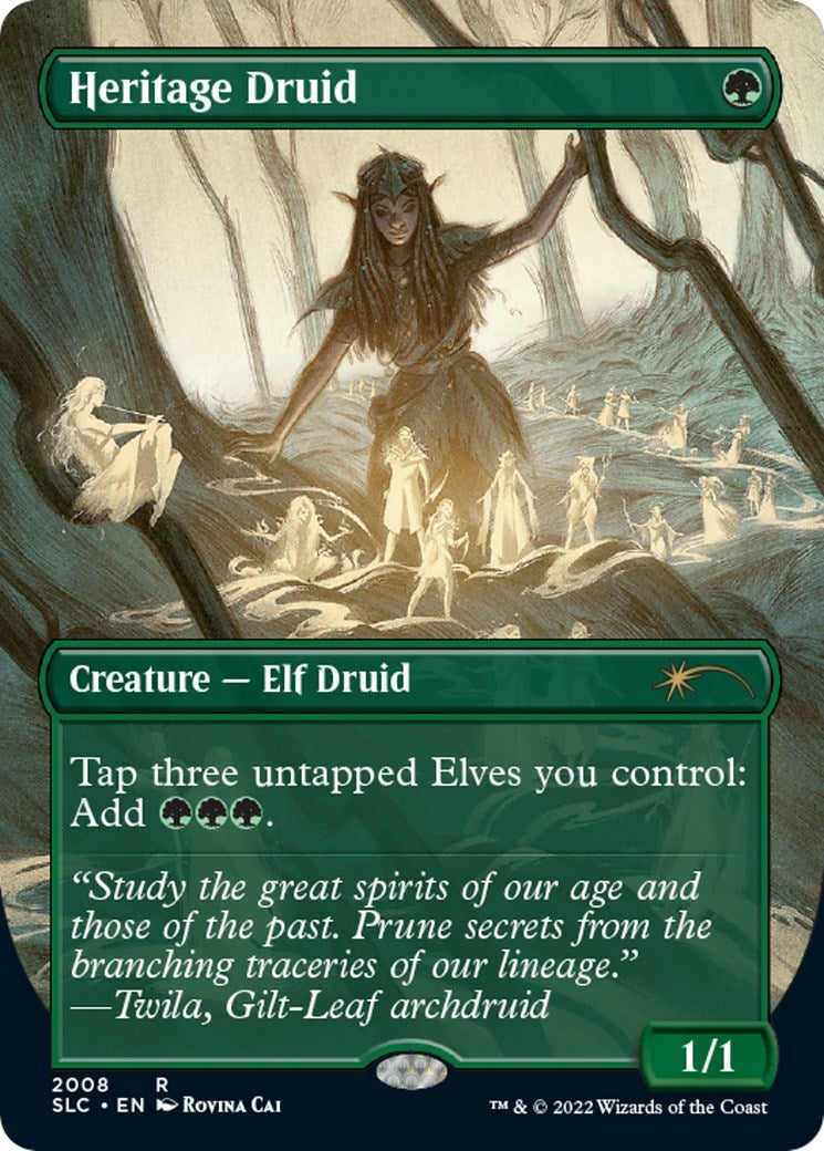 Image for Heritage Druid (Secret Lair: 30th Anniversary Countdown Kit) (2008) - Magic: The Gathering