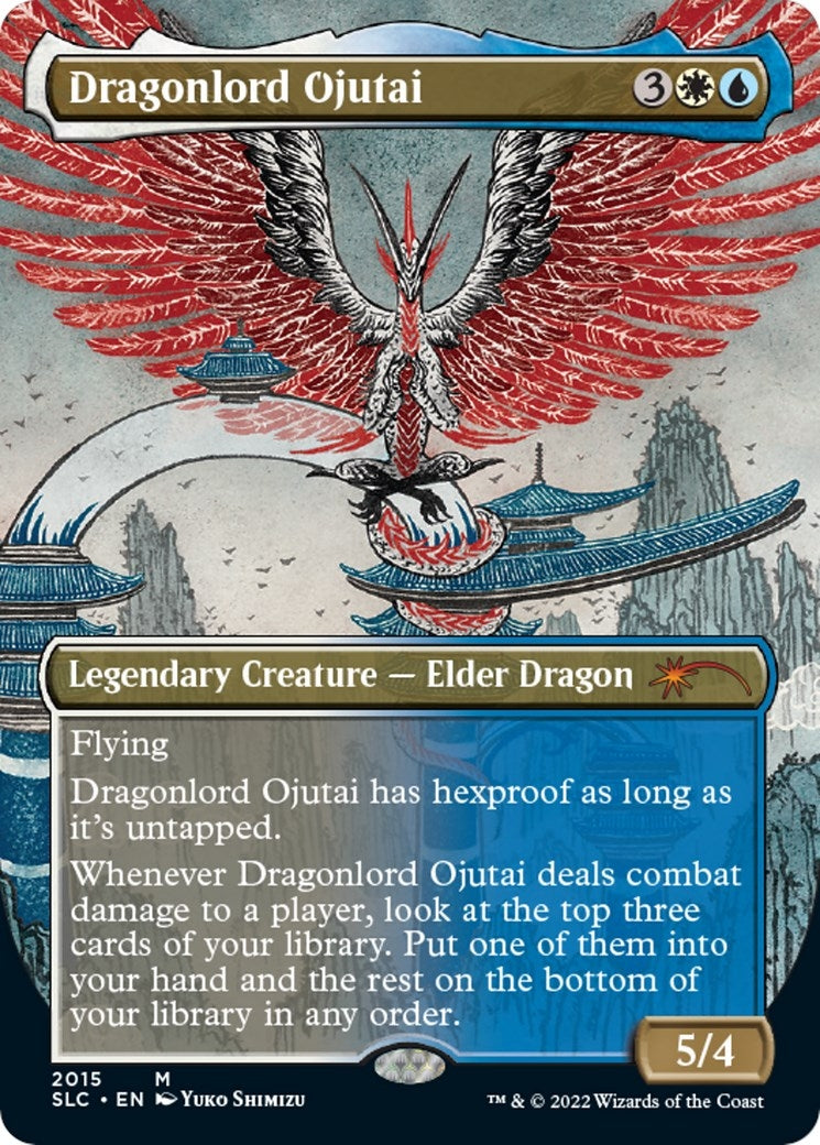 Image for Dragonlord Ojutai (Secret Lair: 30th Anniversary Countdown Kit) (2015) - Magic: The Gathering